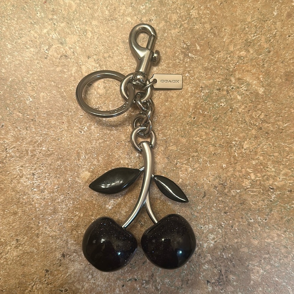 Coach Cherry Bag Charm